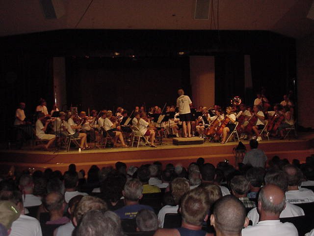 During the Concert